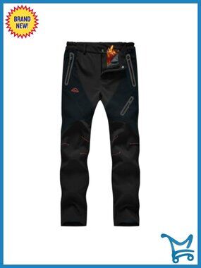 Women's Fleece Lined Water Resistant Winter Hiking Snow Ski Pants